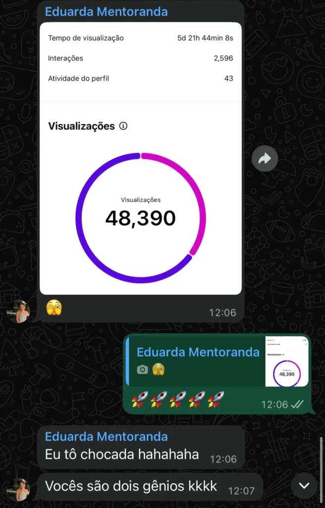 🔥Vocês são dois gênios